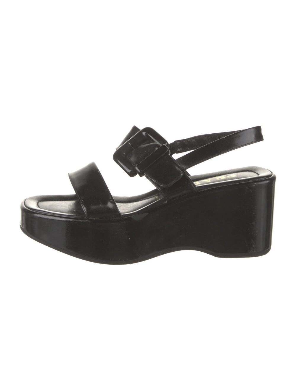 Prada Leather Slingback Sandals - 7 1/2